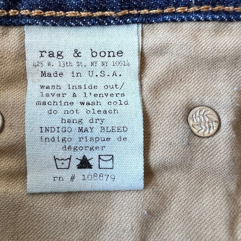 *FIRM PRICE* Rag and Bone The Cut- Off Short in Sheffield - Picture 10 of 11